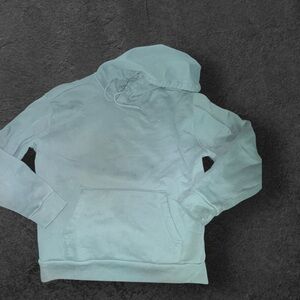 Hollister Men's Sky Blue Hoodie Sweater